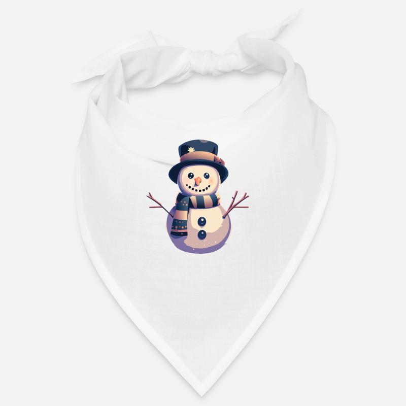 Fröhlicher Schneemann Bandana