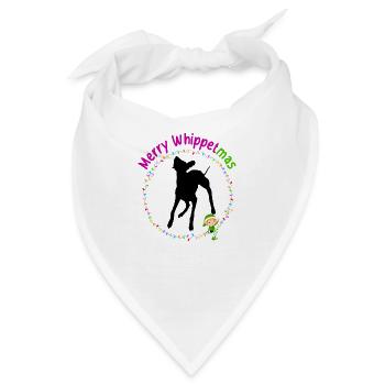 Elfen Lichterkette - Bandana - Weiß - Vorne