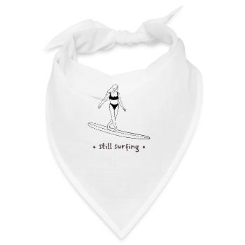 Still Surfing - Bandana - Weiß - Vorne