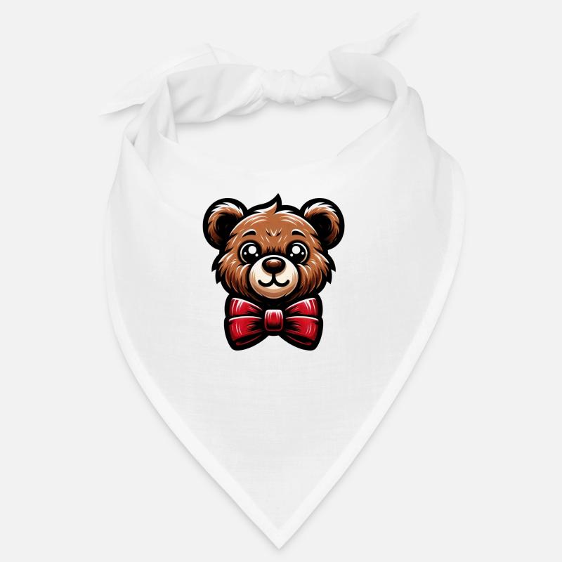 Cute Teddy Bear Bandana