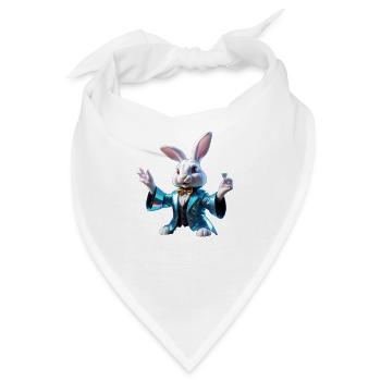 Major Rabbit - Bandana - Weiß - Vorne