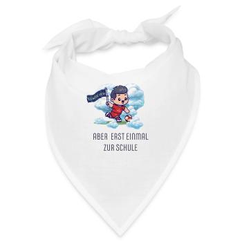 SCHULKIND 2024 Einschulung Erster Schultag - Bandana - Weiß - Vorne
