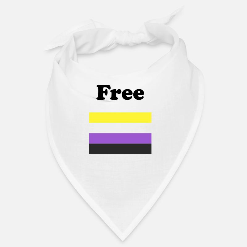 Non Binary Flag Free Bandana