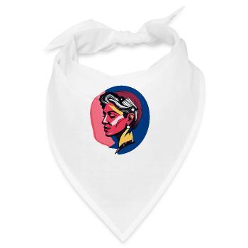 Poppy Wanda - Bandana - Weiß - Vorne