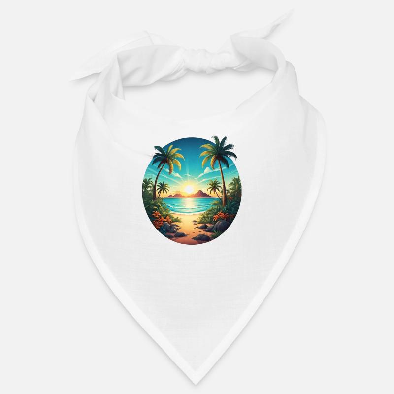 Sur la plage Bandana
