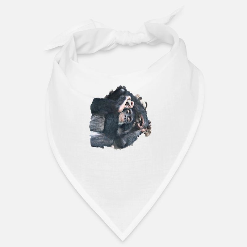 Schimpanse Bandana