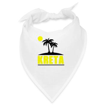 kreta - Bandana - Weiß - Vorne