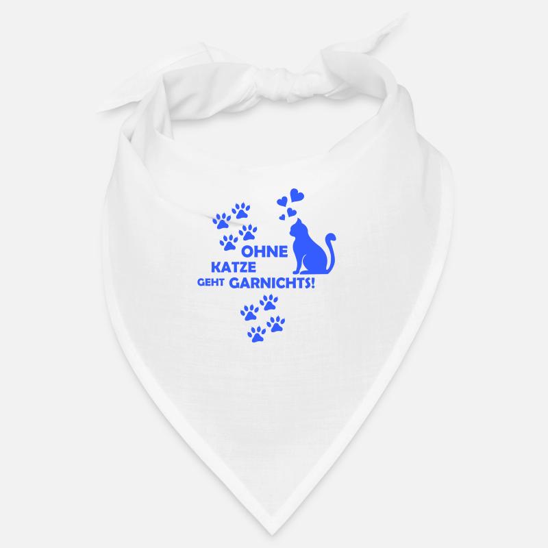 ohne katze geht garnichts 1 Bandana