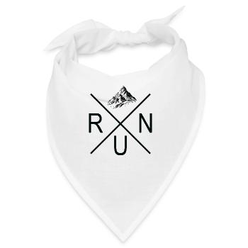 Trail Running Sport - Bandana - Weiß - Vorne