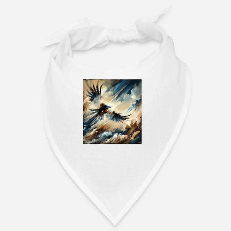 Abstract Eagle Flying Bandana