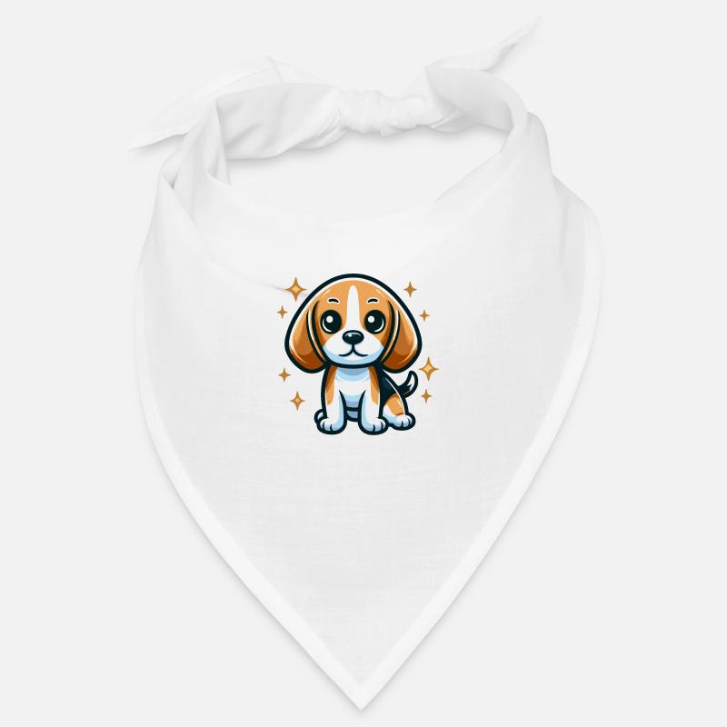 Beagle Chibi Dog Bandana