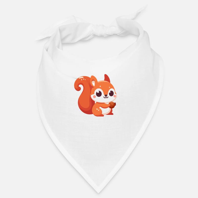 Chibi Squirrel Kawaii Bandana