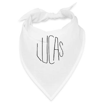 Lucas - Bandana - Weiß - Vorne