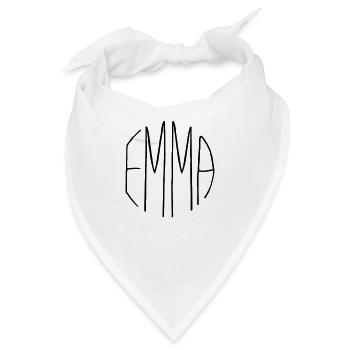 Emma - Bandana - Weiß - Vorne