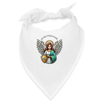 engel frau schutzengel - Bandana - Weiß - Vorne