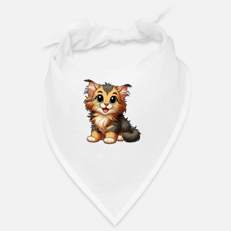 Bébé chat Main Coon Bandana