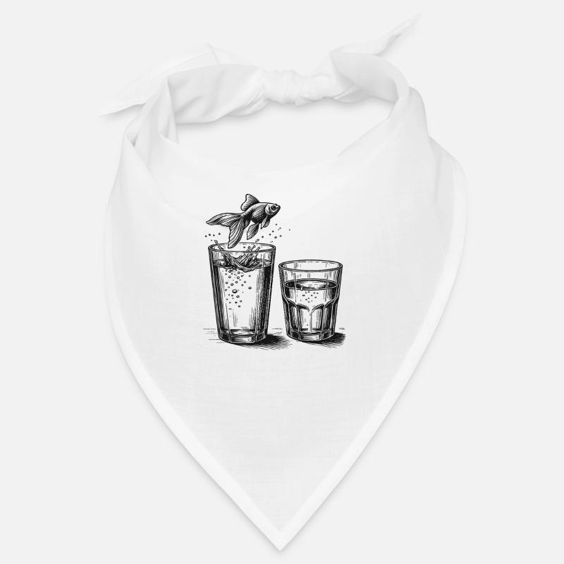 Poisson rouge Bandana