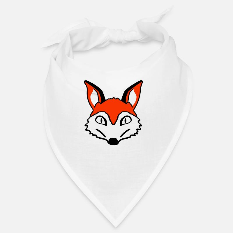 Fox Evil Eye Crazy Wild Animal Bandana