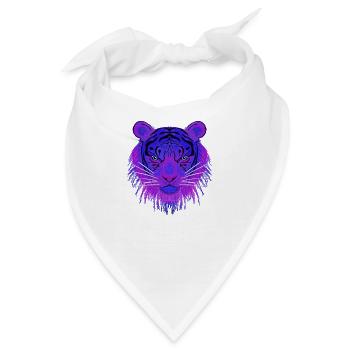 Blue-Eye-Tiger - Bandana - Weiß - Vorne