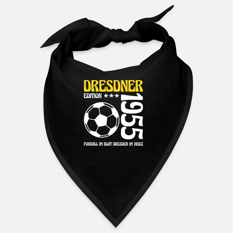 Dresdner Geburtstag 1955 Fußball Geschenk Bandana
