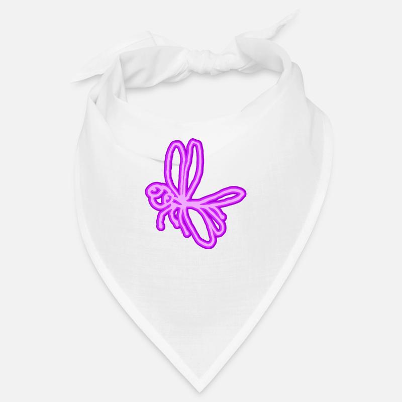 Libellule néon Bandana