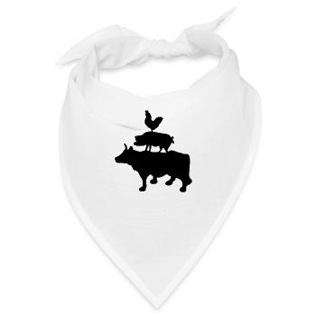 barbecue inc. 2 - Bandana - Weiß - Vorne