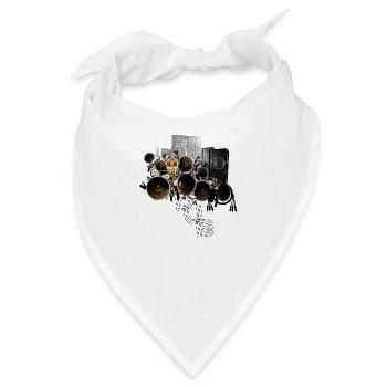 Dub - Bandana - Weiß - Vorne