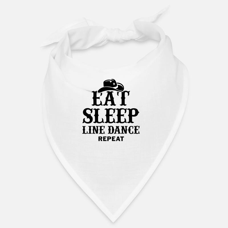 EAT SLEEP LINE DANCE Bandana