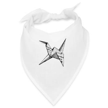 Origami - Bandana - Weiß - Vorne