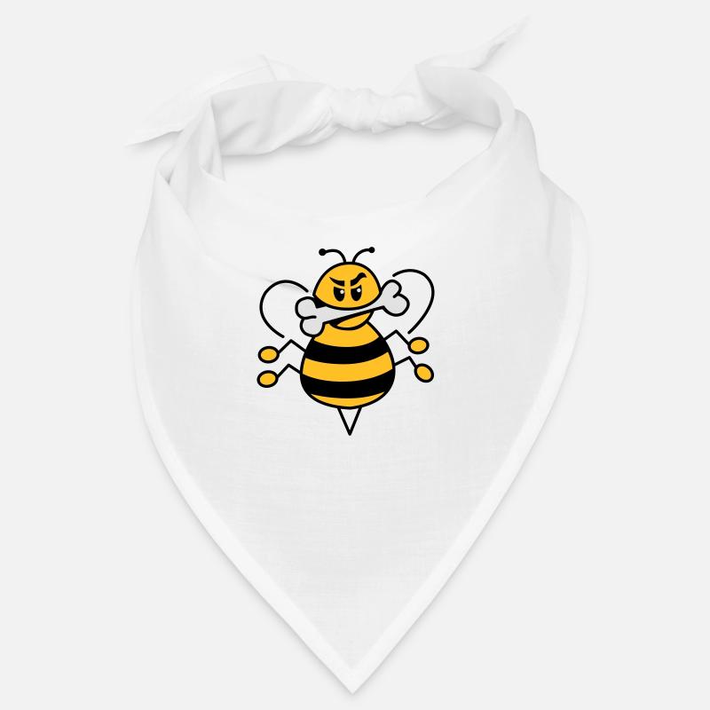 Biene mit Knochen 1 Bandana
