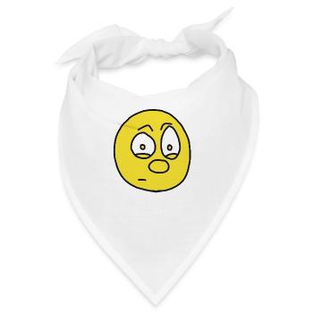 Emoticon - Bandana - Weiß - Vorne