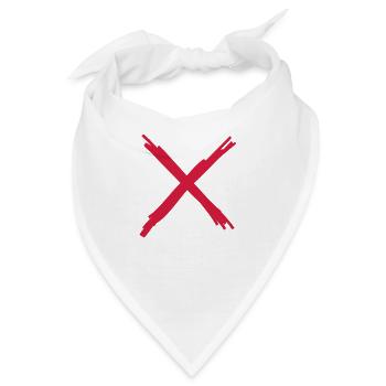 X - Bandana - Weiß - Vorne