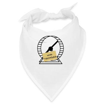 Und Tschüss - Bandana - Weiß - Vorne