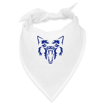 Wolf Werwolf Werwolf 3 - Bandana - Weiß - Vorne