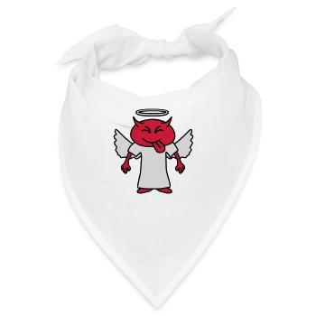 Cheeky Devil - Bandana - Weiß - Vorne