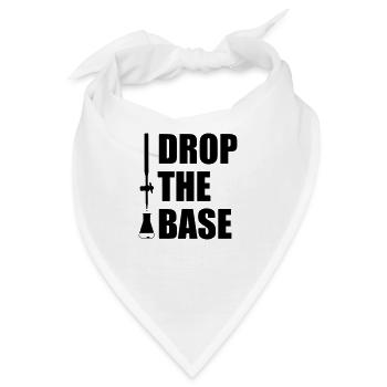 Drop the Base! - Bandana - Weiß - Vorne