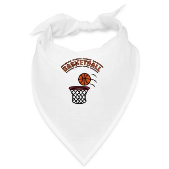 Basketball spiel korb - Bandana - Weiß - Vorne