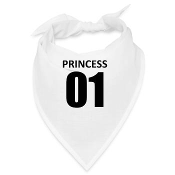 princess 01 - Bandana - Weiß - Vorne