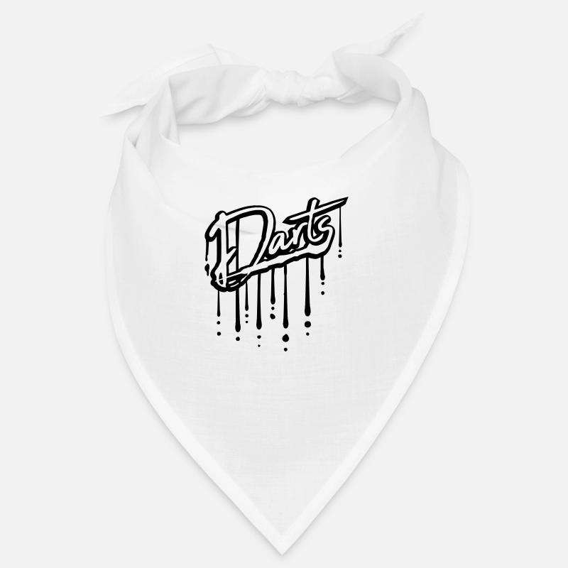 logo drop jeu de fléchettes graffiti crew dart team f Bandana