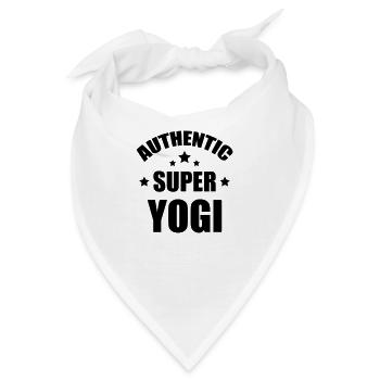 Yoga / Yogi / Buddhismus / Buddhist - Bandana - Weiß - Vorne
