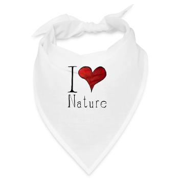 Nature - Bandana - Weiß - Vorne