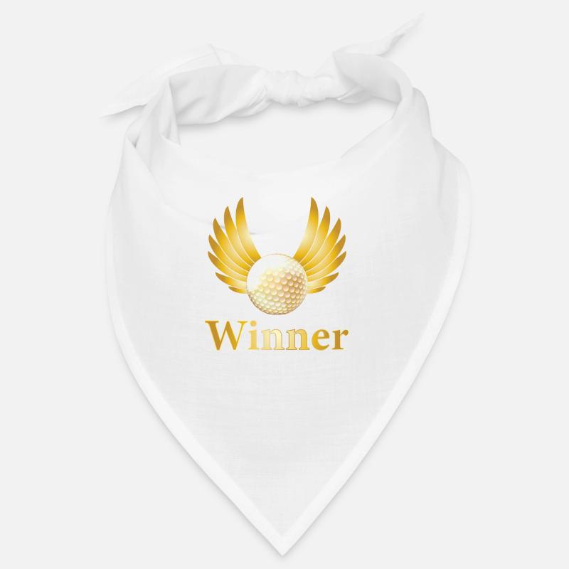 Golf Sieger Golfball Platz Geschenk Trophäe Sport Bandana