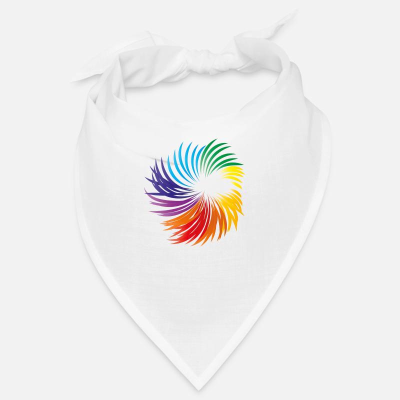 Vortex Arc-en-ciel Bandana