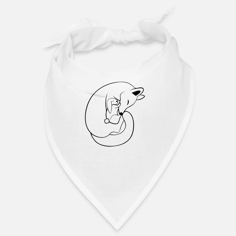 Renard et lapin Bandana