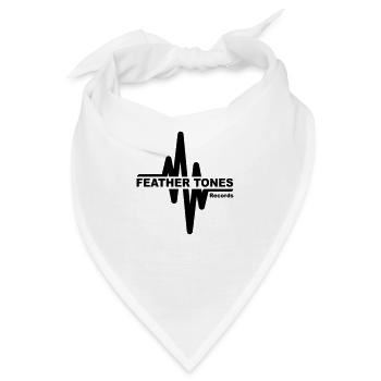 Feather Tones Records - Bandana - Weiß - Vorne