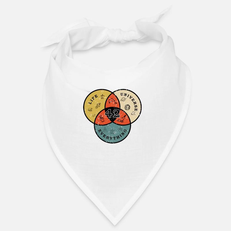 Don't Panic 42 Answer Question Life Universe Rest Bandana