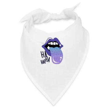 Das große Lachen - Bandana - Weiß - Vorne