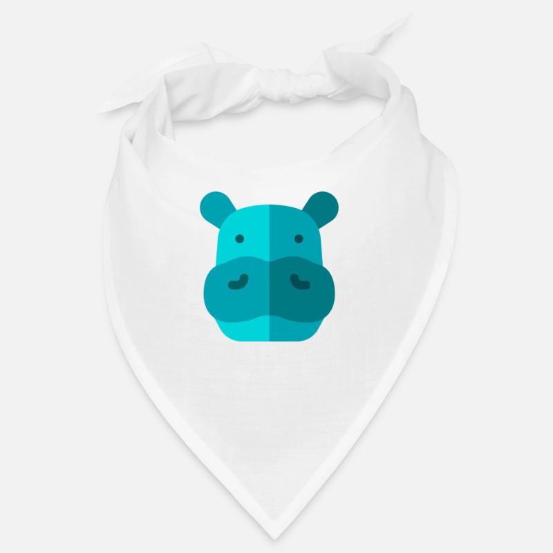Nilpferd Bandana