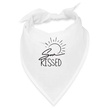sun kissed - Bandana - Weiß - Vorne