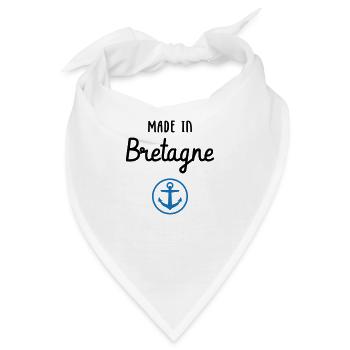 Made in Bretagne - Bandana - Weiß - Vorne